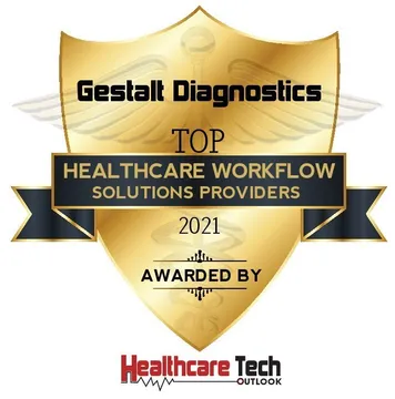 Top Healthcare Workflow Solutions Provider 2021 award